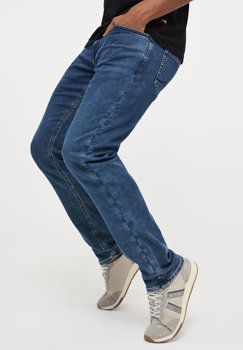 MUSTANG OREGON TAPERED K MĘSKIE SPODNIE JEANSOWE JEANSY DENIM BLUE 1012565 5000 883