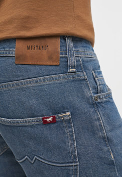 MUSTANG OREGON TAPERED MĘSKIE SPODNIE JEANSOWE JEANSY DENIM BLUE 1013740 5000 883