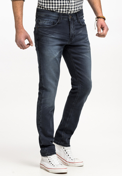 MUSTANG OREGON TAPERED MĘSKIE SPODNIE JEANSOWE JEANSY DŻINSY DENIM BLUE 1012994 5000 883