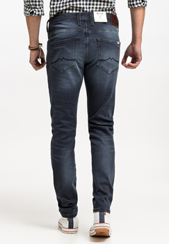 MUSTANG OREGON TAPERED MĘSKIE SPODNIE JEANSOWE JEANSY DŻINSY DENIM BLUE 1012994 5000 883