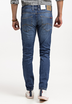 MUSTANG OREGON TAPERED MĘSKIE SPODNIE JEANSOWE JEANSY DŻINSY DENIM BLUE 1014041 5000 883