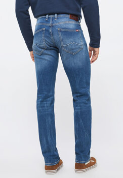 MUSTANG OREGON TAPRED MĘSKIE SPODNIE JEANSOWE JEANSY DENIM BLUE 1013215 5000 684