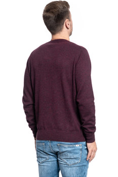 MUSTANG Plain Cosy Jumper ZINFANDEL MELANGE 1006549 7230