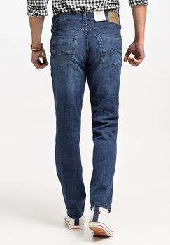 MUSTANG STYLE WASHINGTON MĘSKIE SPODNIE JEANSOWE JEANSY DŻINSY DENIM BLUE 1013944 5000 883