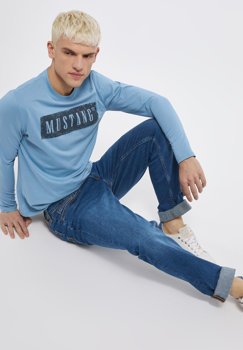 MUSTANG Style Washington MĘSKIE SPODNIE JEANSOWE DENIM BLUE 1013657 5000 783