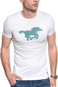 MUSTANG T SHIRT Aaron C Print 1009522 2045