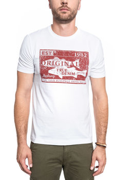 MUSTANG T SHIRT Alex C Print general White general White 1009939 2045