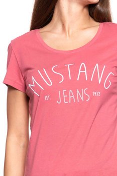 MUSTANG T SHIRT DAMSKI Alexia C Print Slate Rose 1009387 8271