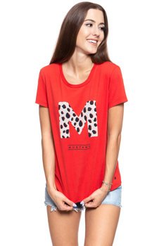 MUSTANG T SHIRT DAMSKI Alina C Print Molten Lava 1009028 7179