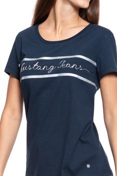 MUSTANG T SHIRT DAMSKI Alina C Print Sky Captain 1008945 5323