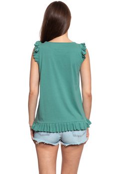 MUSTANG T SHIRT DAMSKI Alma C Ruffle 1009470 6318