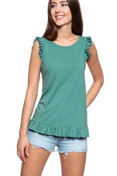 MUSTANG T SHIRT DAMSKI Alma C Ruffle 1009470 6318