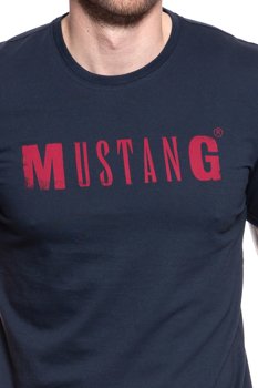 MUSTANG T SHIRT LOGO Tee BLUE NIGHTS 1005454 4085