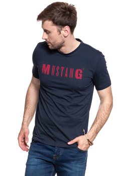 MUSTANG T SHIRT LOGO Tee BLUE NIGHTS 1005454 4085