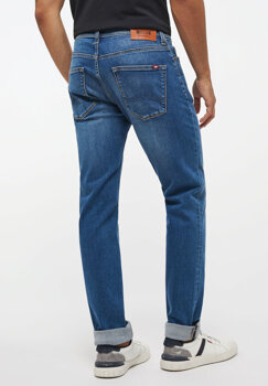 MUSTANG VEGAS MĘSKIE SPODNIE JEANSOWE JEANSY DENIM BLUE 1013202 5000 583