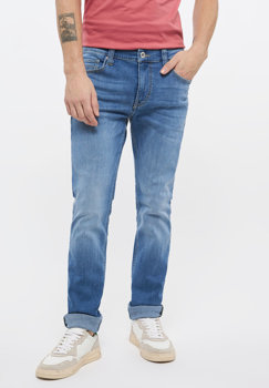 MUSTANG VEGAS MĘSKIE SPODNIE JEANSOWE JEANSY DENIM BLUE 1013706 5000 683