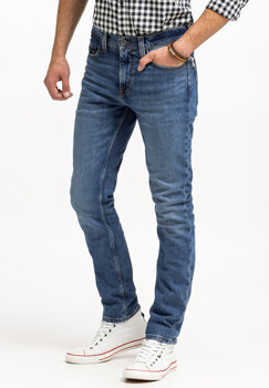 MUSTANG VEGAS SLIM MĘSKIE SPODNIE JEANSOWE JEANSY DŻINSY DENIM BLUE 1015350 5000 682