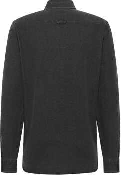 Męska Koszula MUSTANG Clemens Knit Terry Shirt Denim Black 1014626 4000 800