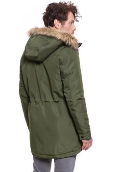 ONLY & SONS ONSBASIL PARKA JACKET MĘSKA KURTKA ZIMOWA OTW NOOS FOREST NIGHT 22013441