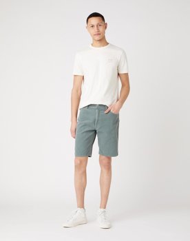 SPODENKI MĘSKIE WRANGLER CORDUROY SHORTS WREATH GREEN W14TZNG29