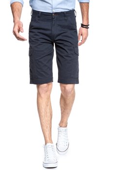 SPODENKI MĘSKIE WRANGLER NEW CARGO SHORT NAVY W15CP8114