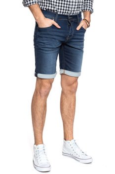 SPODENKI MUSTANG Chicago Short Denim Blue