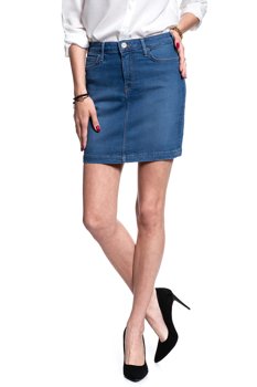 SPÓDNICA JEANSOWA LEE MID SKIRT MID BELLEVUE L38JLTGX