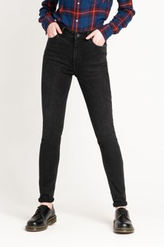 SPODNIE DAMSKIE LEE IVY SUPER HIGH SKINNY BLACK L32EEOOP