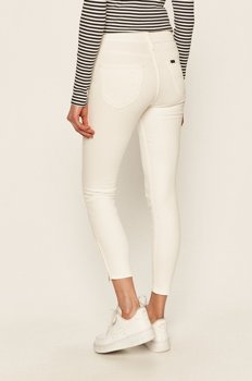 SPODNIE DAMSKIE LEE SCARLETT SKINNY CROPPED WHITE L30CKW36