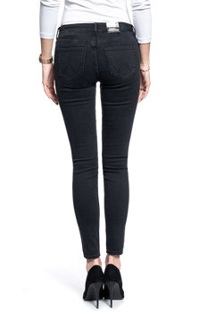 SPODNIE DAMSKIE WRANGLER SKINNY BLACK W28KLS36G