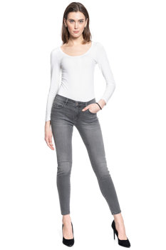 SPODNIE DAMSKIE WRANGLER SKINNY SKY GREY W28KKS74H