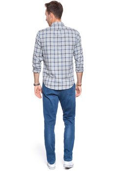 SPODNIE MATERIAŁOWE MĘSKIE MUSTANG RealX Chino DENIM BLUE 1008081 5000 582