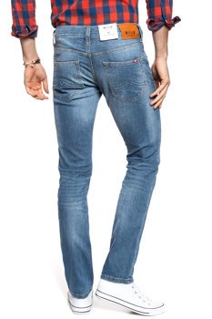 SPODNIE MĘSKIE MUSTANG Jeans Oregon Tapered Fit  Mid Blue 1007698 5000 783