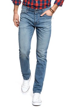 SPODNIE MĘSKIE MUSTANG Jeans Vegas Slim Fit  Mid Blue 1007753 5000 313