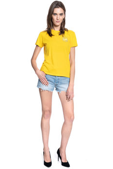 T-SHIRT DAMSKI LEE SS GLOBAL TEE LEMON ZEST L44BEPMM