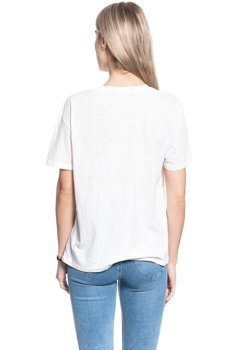 T-SHIRT DAMSKI WRANGLER BOYFRIEND TEE OFFWHITE W7019EA02