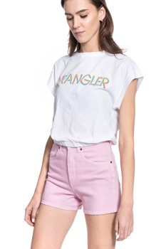 T-SHIRT DAMSKI WRANGLER SUMMER TEE REAL WHITE W7N5GHXW1