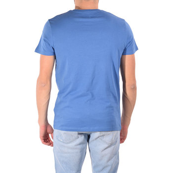 T-SHIRT MĘSKI WRANGLER SUMMER LOGO TEE FEDERAL BLUE W7A3FQB01