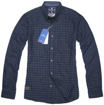 TOM TAILOR FLANNEL CHECK SHIRT FITTED 20307222510 COL.2975