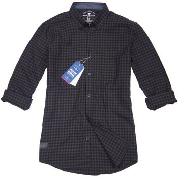 TOM TAILOR FLANNEL CHECK SHIRT FITTED 20307222510 COL.7608