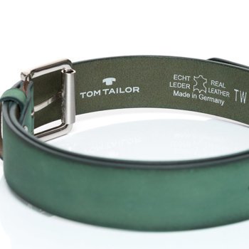 TOM TAILOR PASEK SKÓRZANY  SOPO-TT376 571 40mm Ledergürtel RO2689