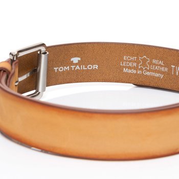 TOM TAILOR PASEK SKÓRZANY  SOPO-TT376 641 40mm Ledergürtel RO2689