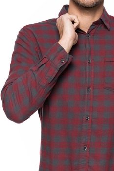 TOM TAILOR RAY LIGHT TWILL CHECK SHIRT 2030857.62.10 COL. 4480