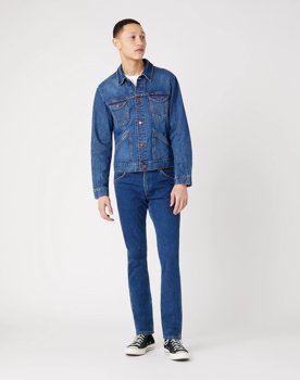 WRANGLER 124MJ MĘSKA KURTKA JEANSOWA  W4MJUG925