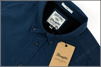 WRANGLER 1PKT BUTTON-DOWN ESTATE BLUE W58835Y09      $    