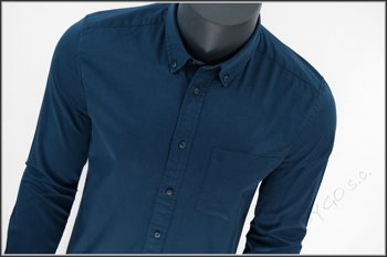 WRANGLER 1PKT BUTTON-DOWN ESTATE BLUE W58835Y09      $    