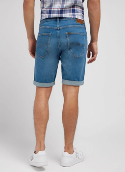 WRANGLER 5 POCKET SHORT MĘSKIE SZORTY KRÓTKIE SPODENKI JEANSOWE SEA 112349235