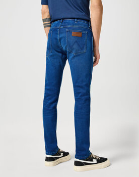 WRANGLER BRYSON  MĘSKIE SPODNIE JEANSOWE JEANSY DŻUNSY BLUE JAM 112356814