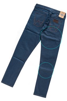 WRANGLER COLTON BAIT BLUE W16CV845H