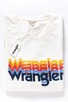 WRANGLER CREW SWEAT OFFWHITE W6051HY02